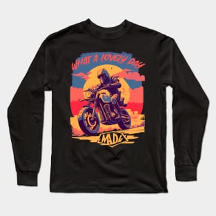 Motorcycle - Apocalypse rider Long Sleeve T-Shirt